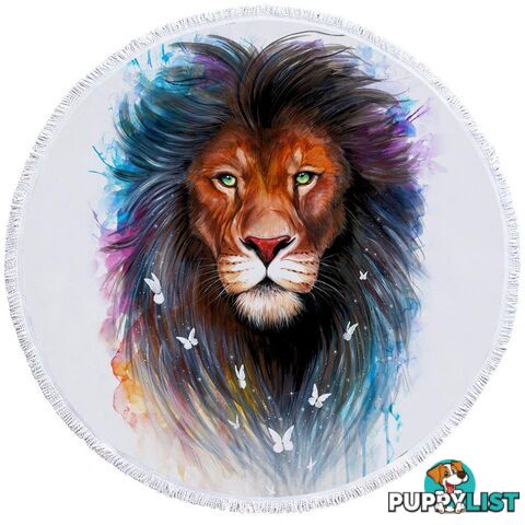 Stunning Lion Beach Towel - Towel - 7427046331098