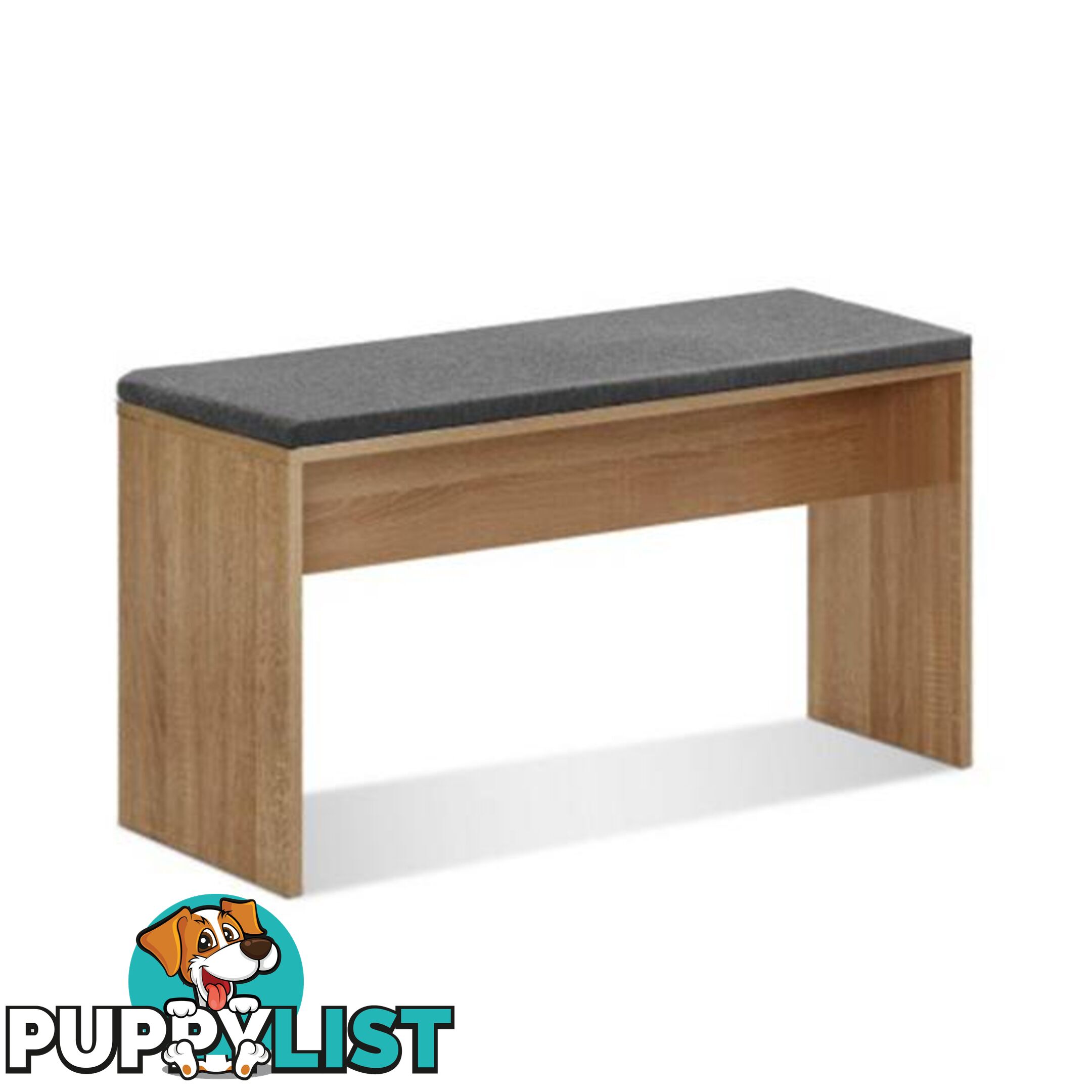 Dining Bench Natu Upholstery Seat Stool Cushion Furniture 90 Cm Oak - Artiss - 9350062258569