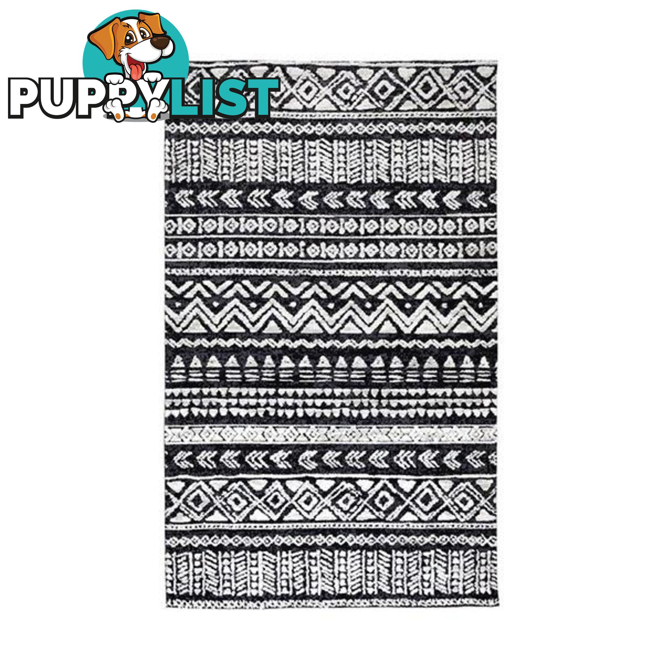 Charcoal Luxe Polyester Rug - Unbranded - 9476062129224