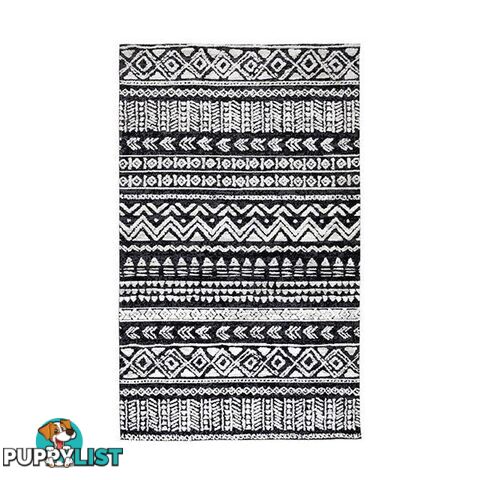 Charcoal Luxe Polyester Rug - Unbranded - 9476062129224