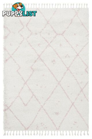 Saffron Yapboz Pink Rug - Unbranded - 9375321878432