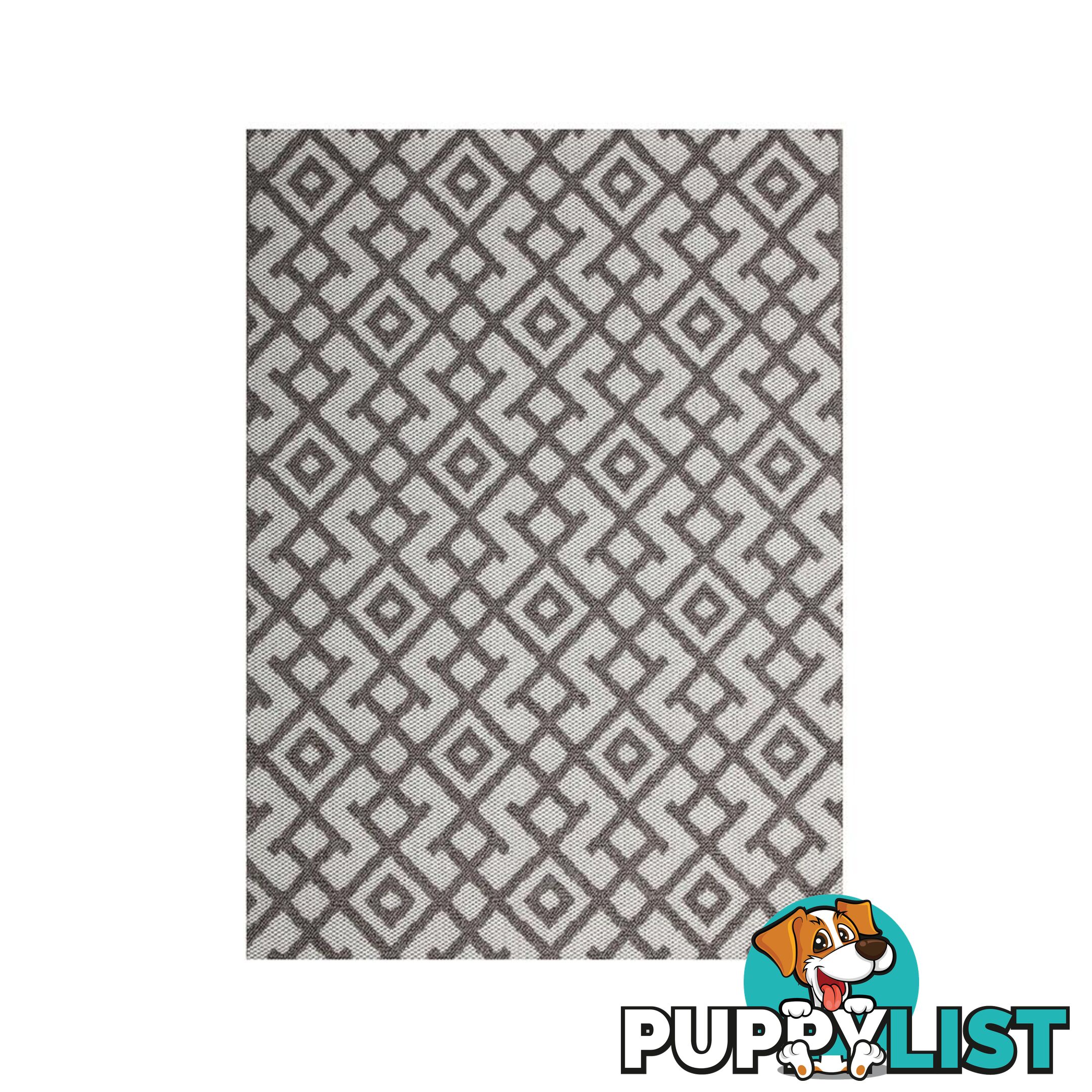 HAWAII GREY DIAMOND SHAPED RUG - Unbranded - 7427046338257