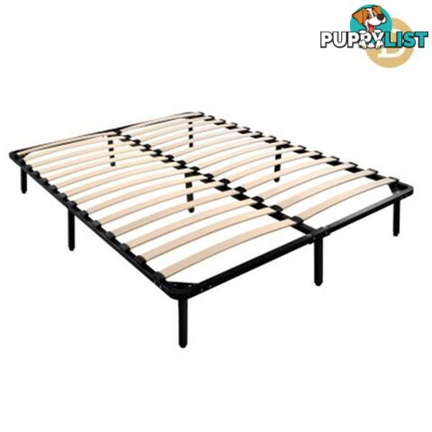 Metal Bed Base Frame - Black - Artiss - 4326500249388