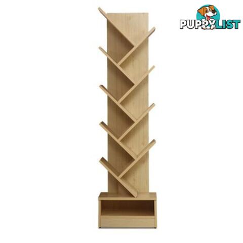 Display Shelf 9 Shelf Tree Bookshelf Book Storage Rack Bookcase - Artiss - 9350062232712