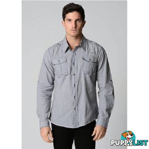 Deacon Martini Check Shirt - Black/Grey/ Extra Large - Deacon - 4326500389268