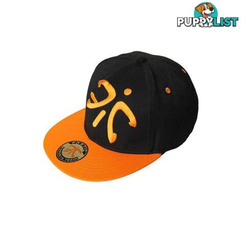 Fnatic Flat Cap With Logo - Black - Fnatic - 4326500320094