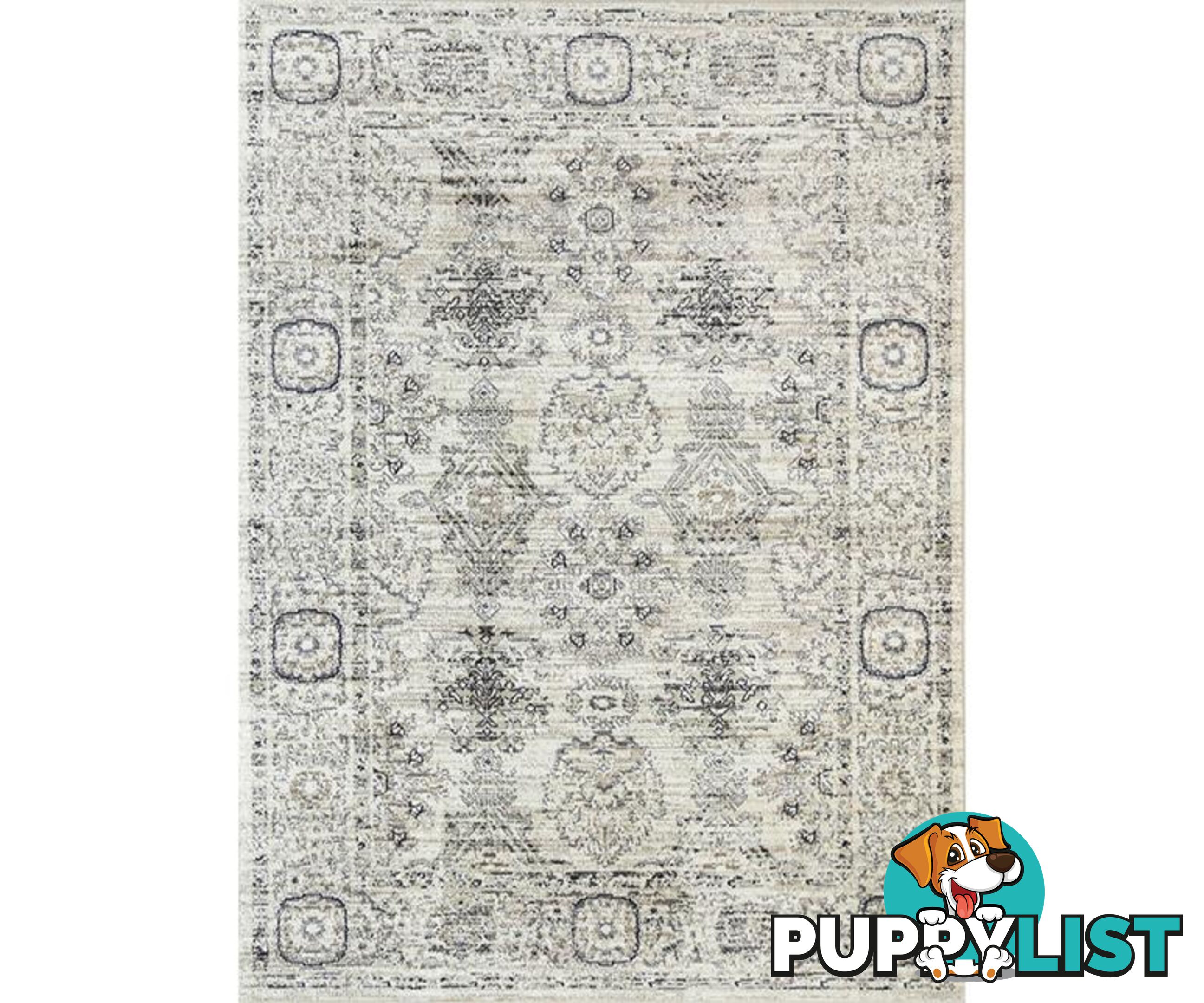 Old World Ziegler II Cream Grey Rug - Unbranded - 9476062046811