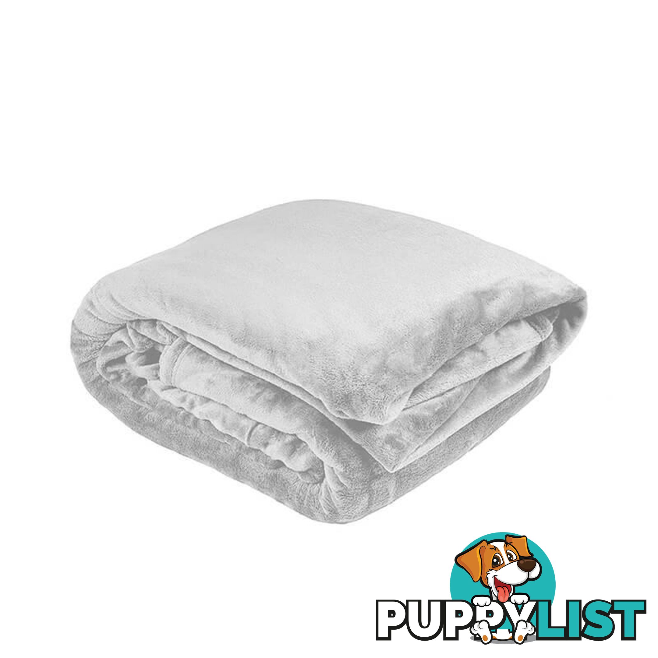 Bambury Ultraplush Blanket - Silver - Bambury - 9320488097981