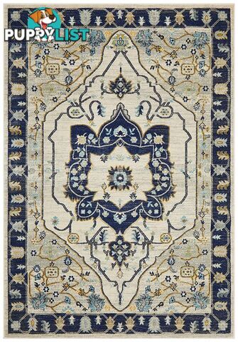 Babylon Darya Navy Rug - Unbranded - 9375321874076