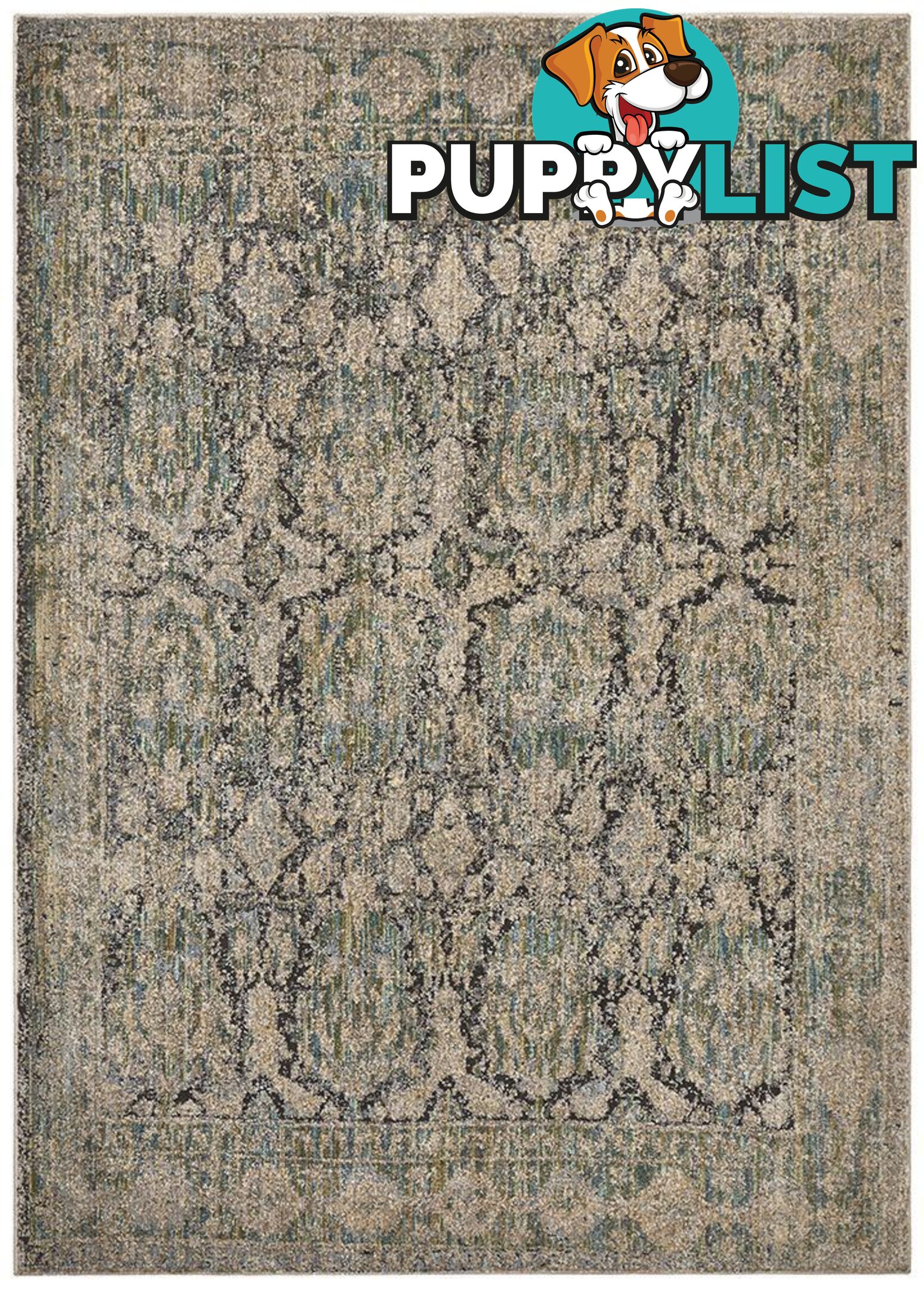 Jezebel Fluid Dew Modern Green Rug - Unbranded - 9375321827911