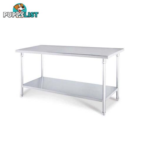 Soga 80X70X85Cm Commercial Kitchen Stainless Steel Bench Prep Work - Soga - 9476062126452