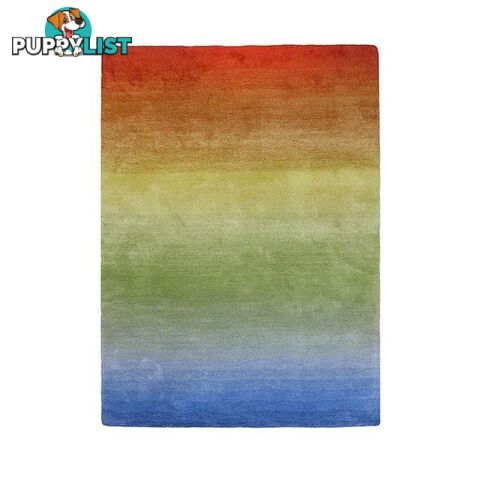 Polyester Gradience Multi Shag Rug - Unbranded - 7427046073639