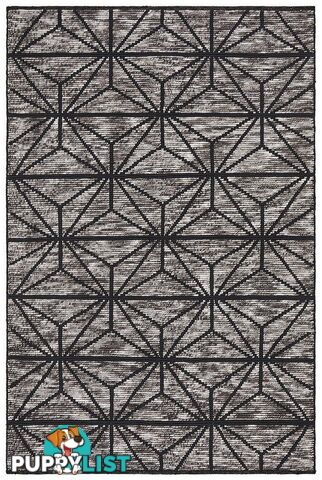 Miller Rhythm Motif Charcoal Rug - Unbranded - 9375321831741