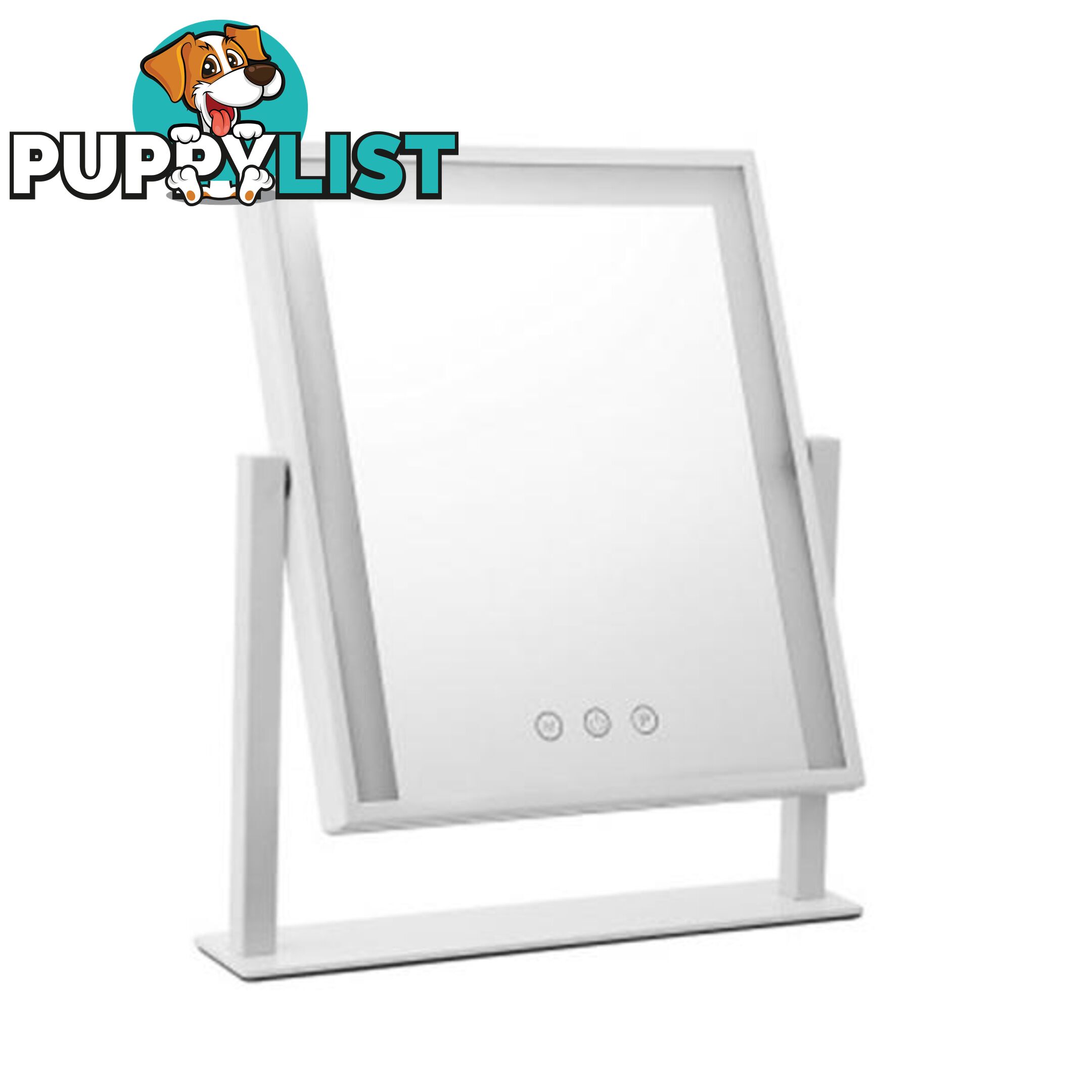 Hollywood Makeup Mirror With Dimmable Bulb Lighted Dressing Mirror - Embellir - 9350062279090