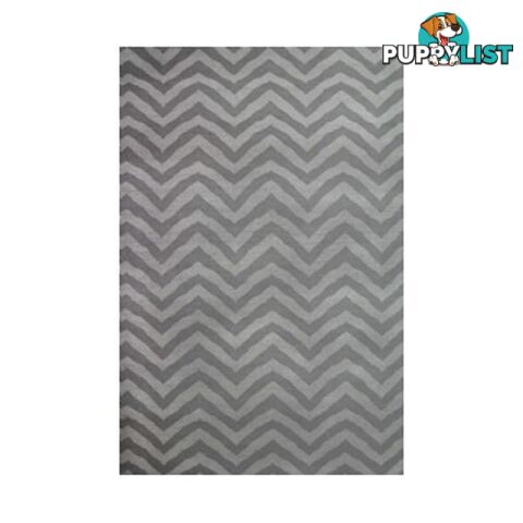 Newport Grey Chevron Rug - Unbranded - 7427046180719