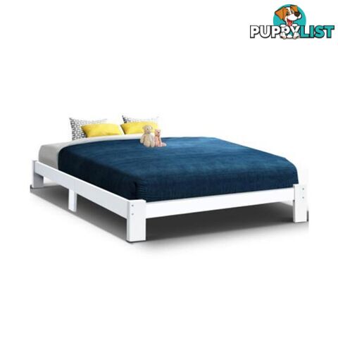 Bed Frame King Size Wooden Bed Timber Foundation Mattress Platform - Artiss - 9355720051933