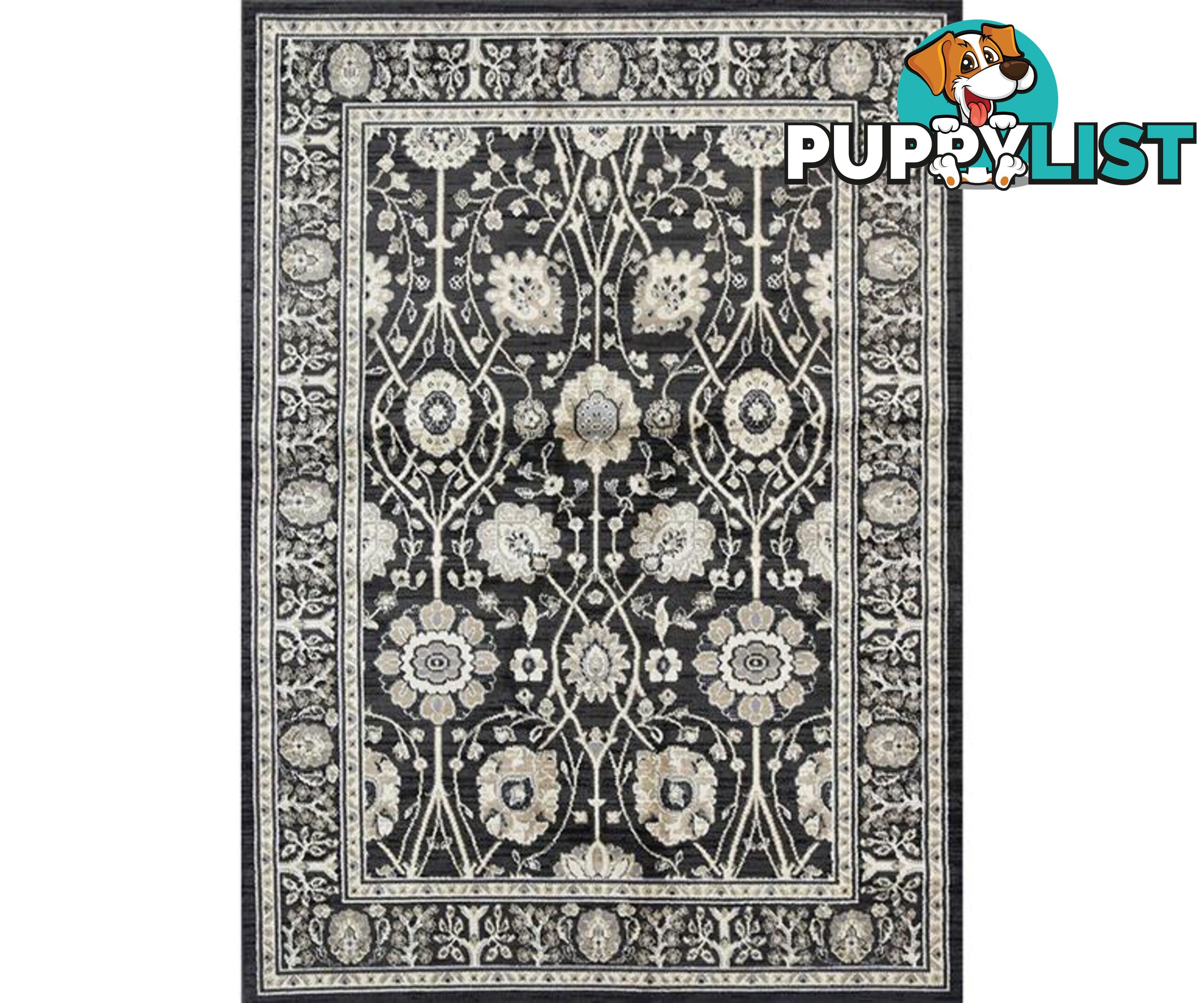 Old World Ziegler Grey Rug - Unbranded - 9476062046651