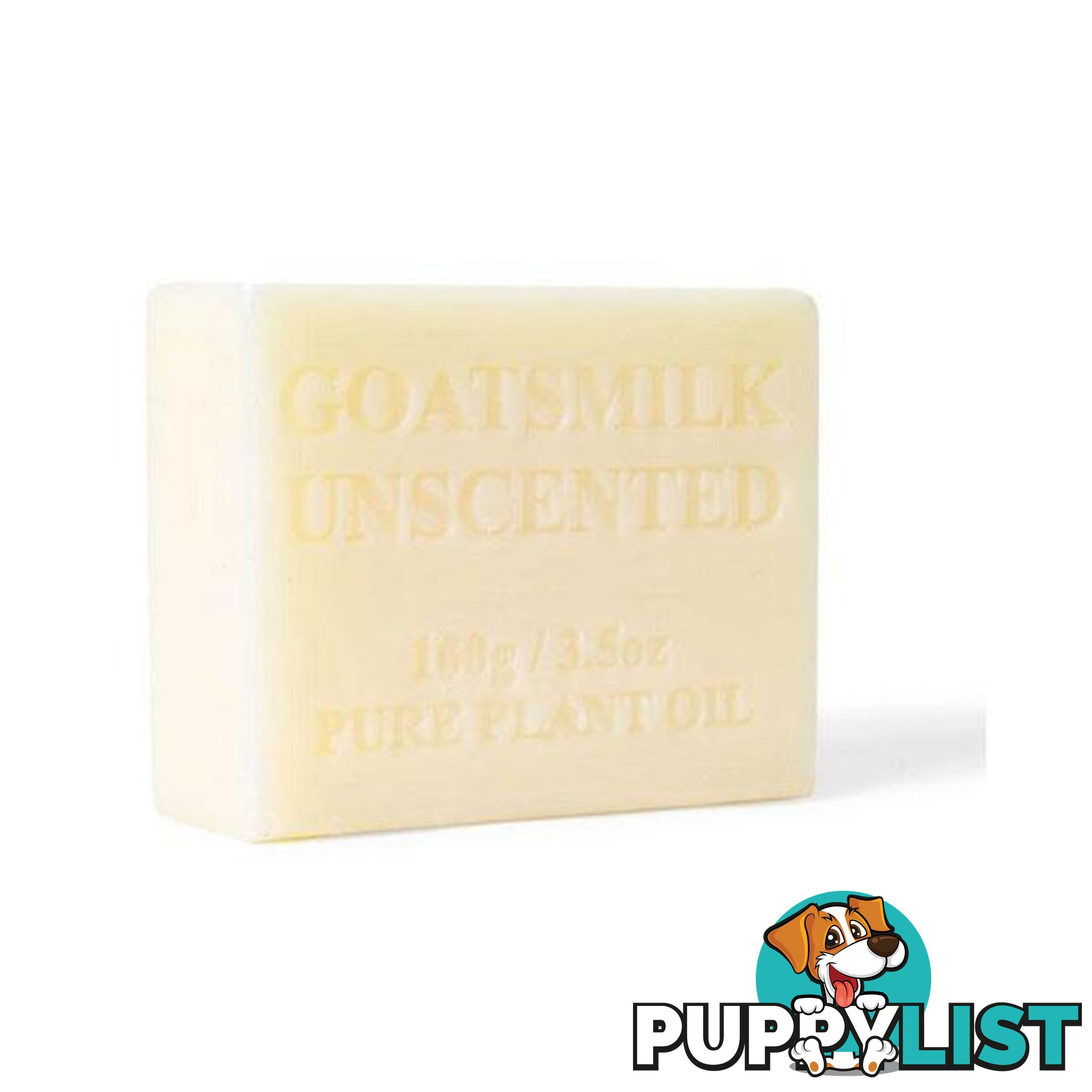 10x 100g Goats Milk Soap Unscented Sensitive Skin Pure Natural - Orku - 787976617004