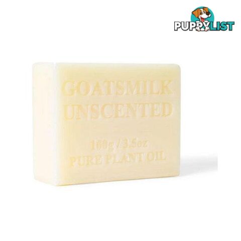 10x 100g Goats Milk Soap Unscented Sensitive Skin Pure Natural - Orku - 787976617004