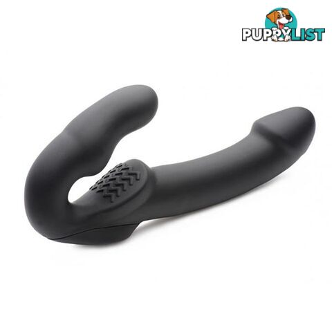 Evoke Rechargeable Vibrating Silicone Strapless Strap On - Strap U - 848518029782