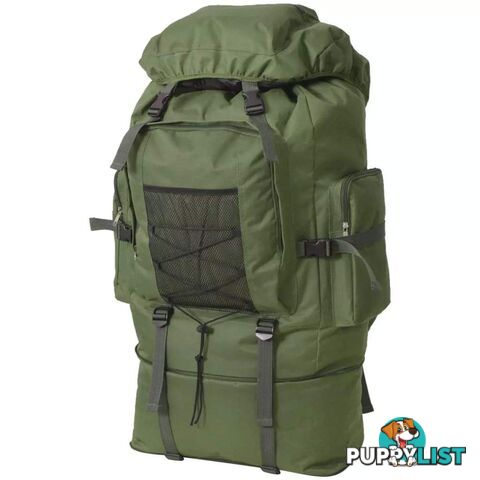 Army-Style Backpack XXL 100 L Green - Unbranded - 9476062038922