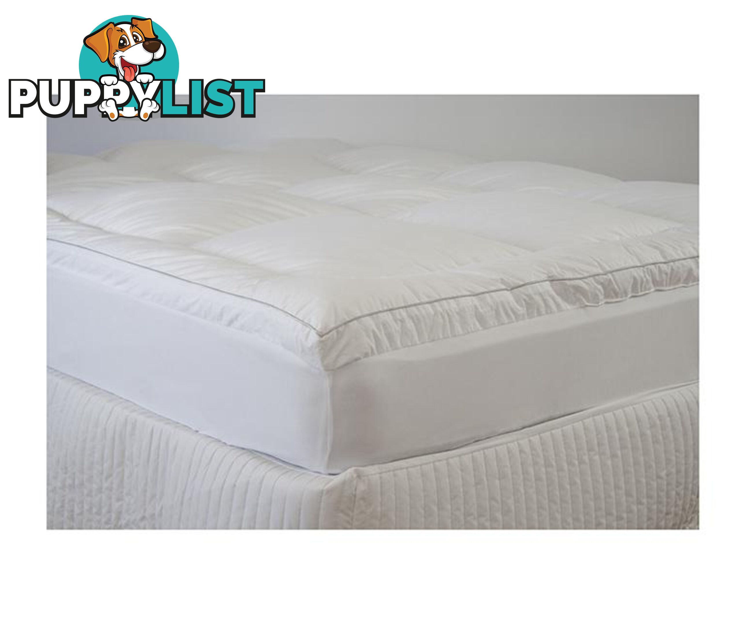 Ardor 1500GSM Ball Fiber Mattress Topper V/P - Ardor - 9476062058647