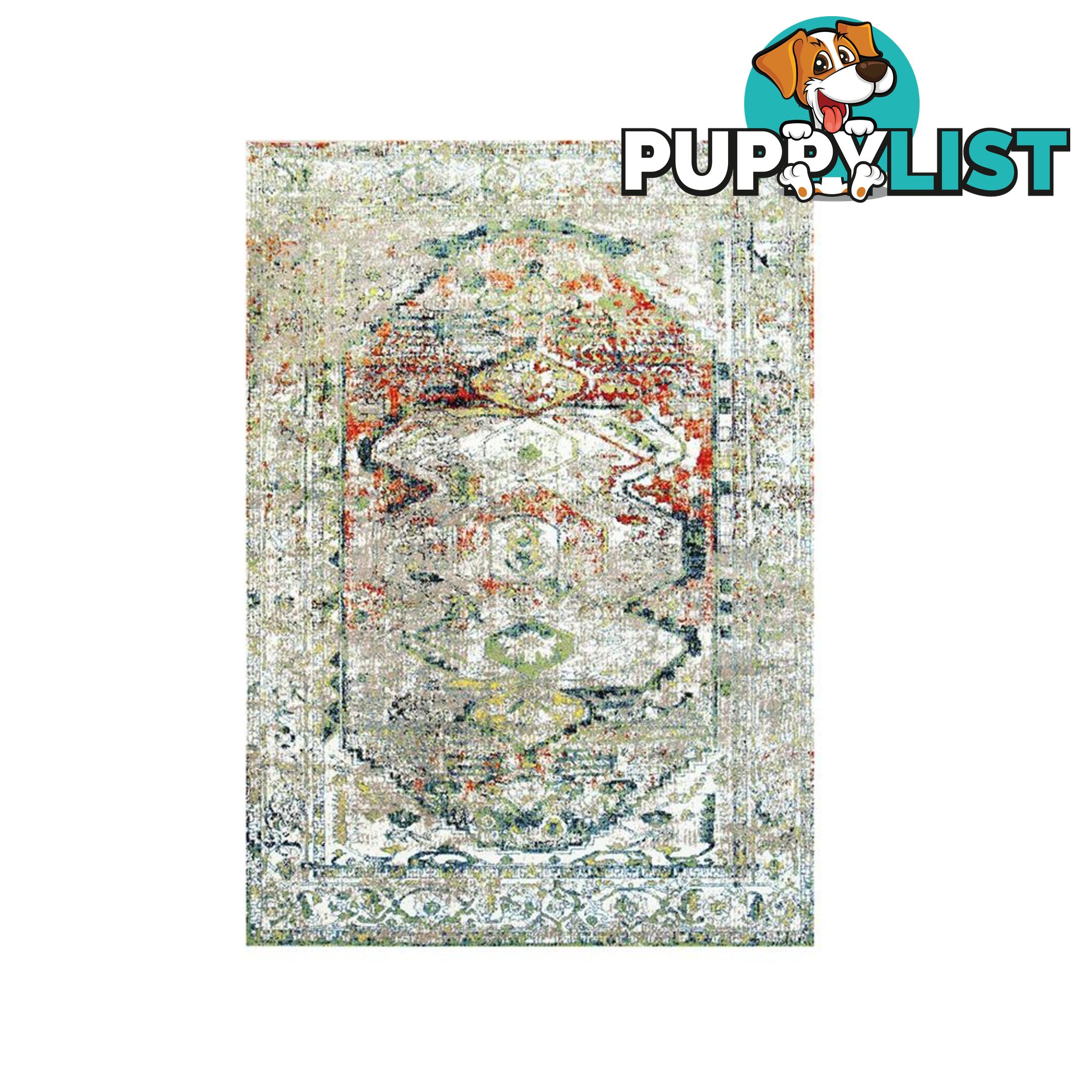 Madison Distressed Classic Multi Rug - Unbranded - 7427046302357