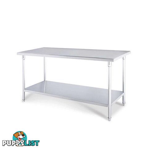 Soga 150X70X85Cm Kitchen Stainless Steel Prep Work Bench - Soga - 9476062126605