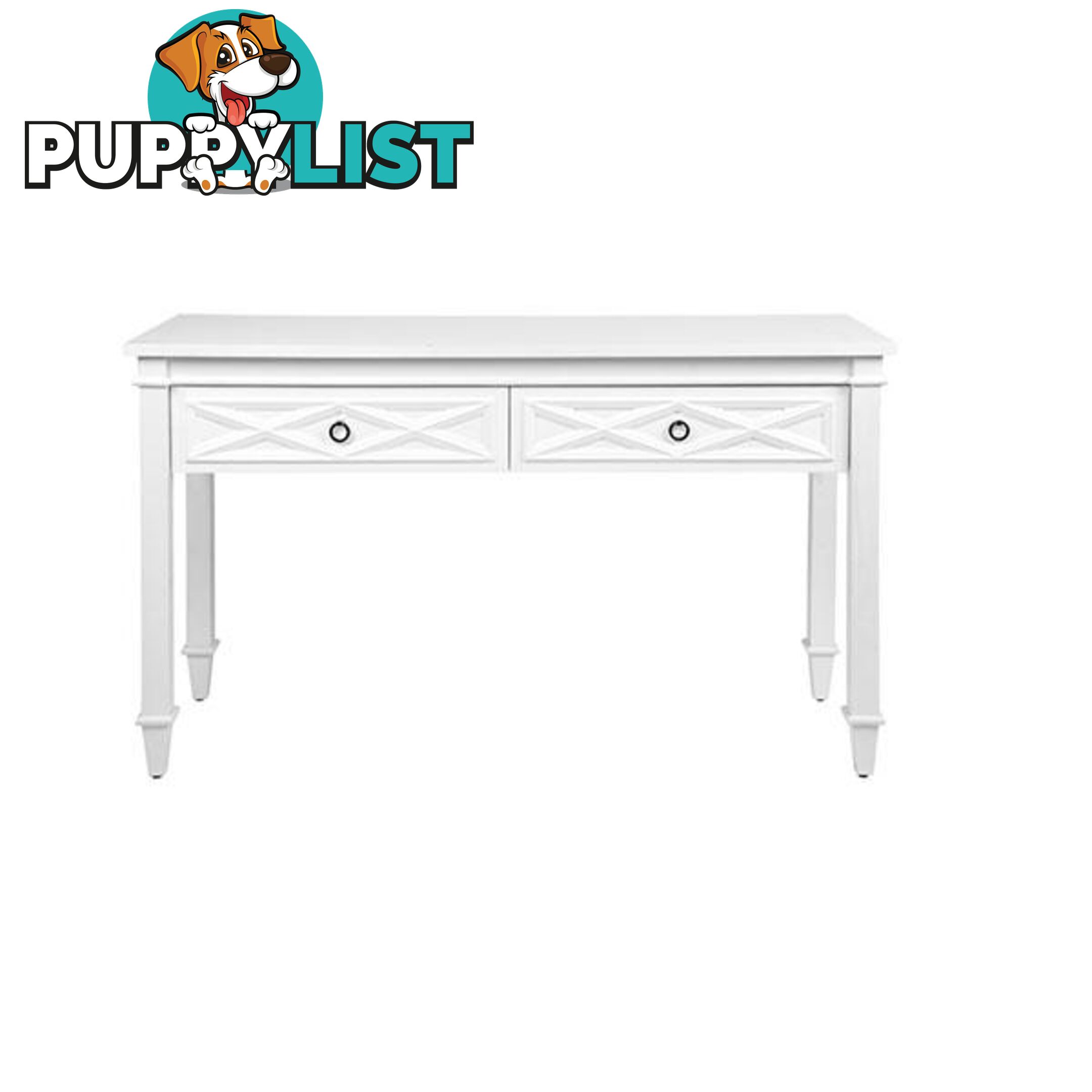 Plantation Console Table White - Console Table - 9320294087534