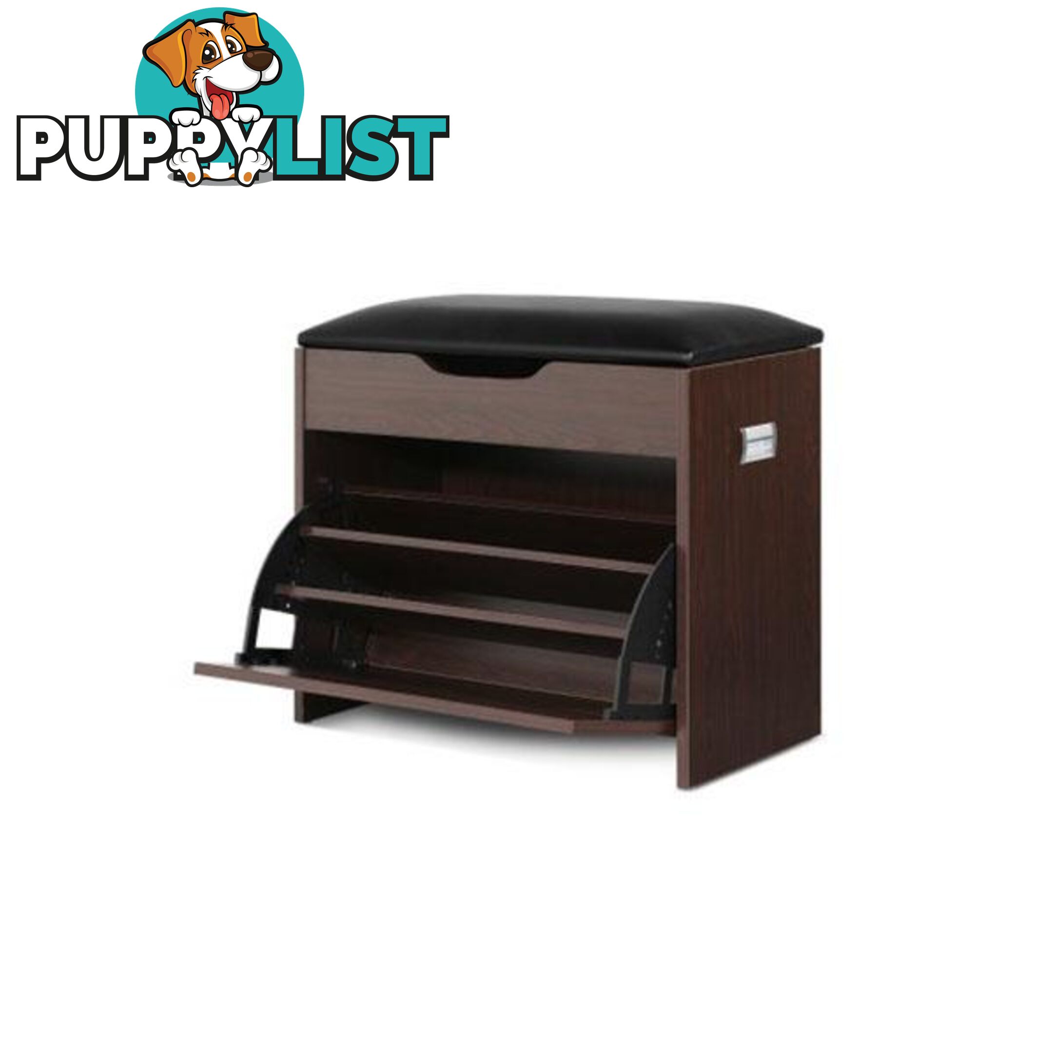 15 Pairs Shoe Cabinet Organiser Wooden Storage Bench Stool - Artiss - 787976569297
