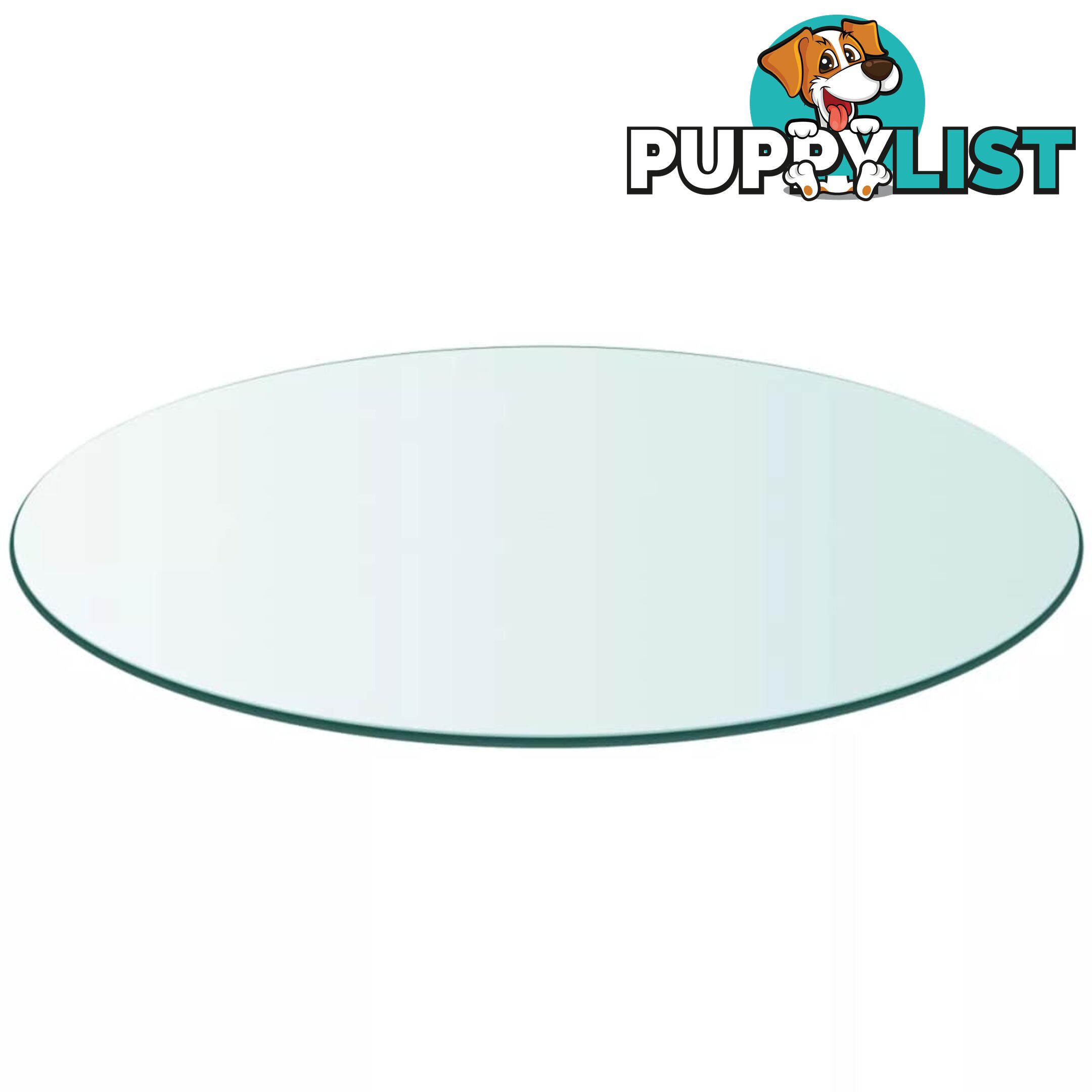 Table Top Tempered Glass Round 900 Mm - Unbranded - 9476062041953