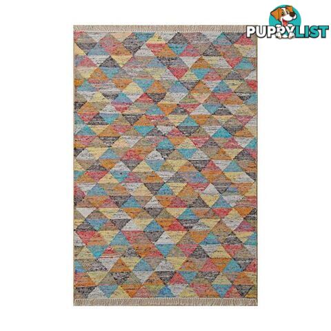 Triangle Flatweave Multi Rug - Unbranded - 7427005891694