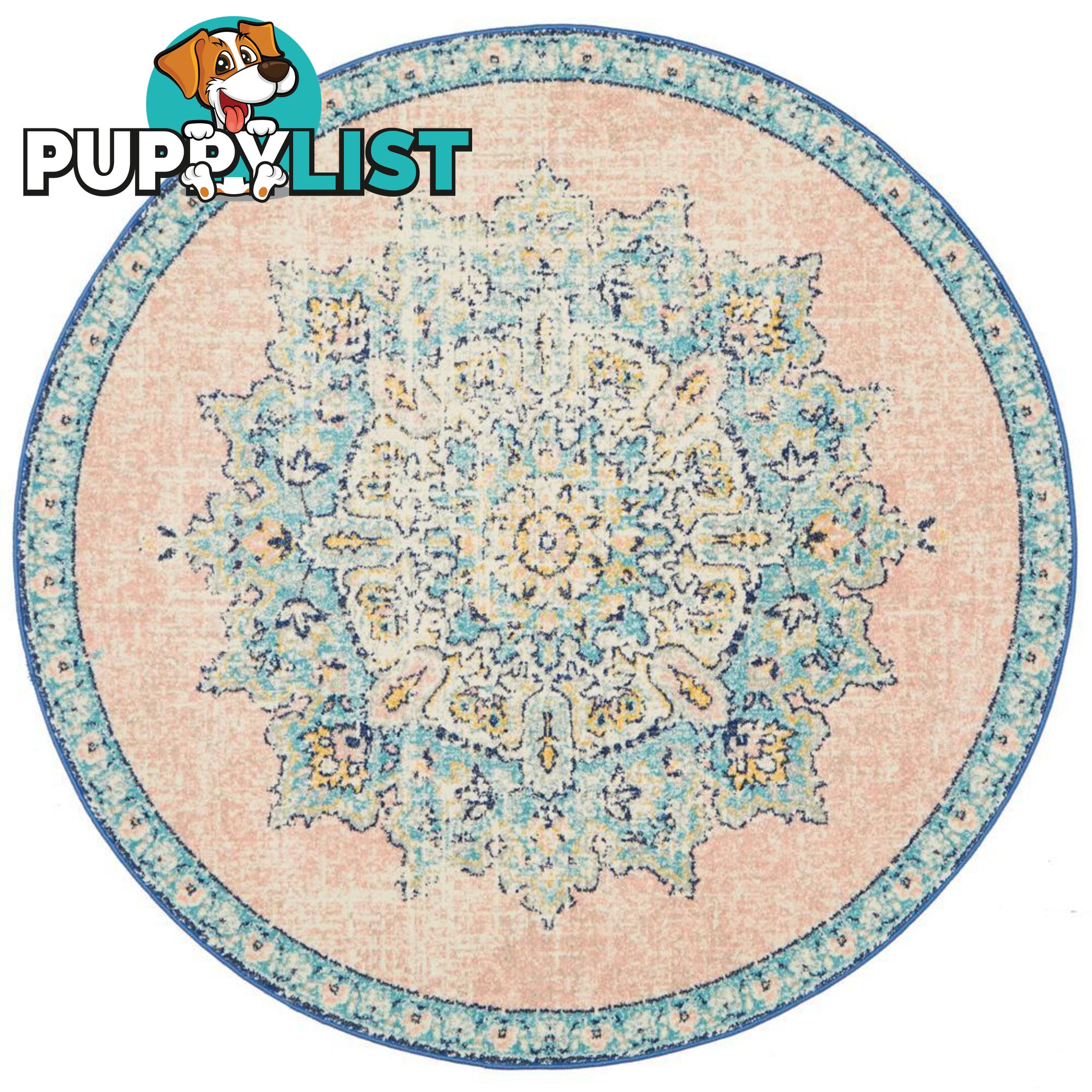 Avenue Flamingo Round Rug - Unbranded - 9375321883573