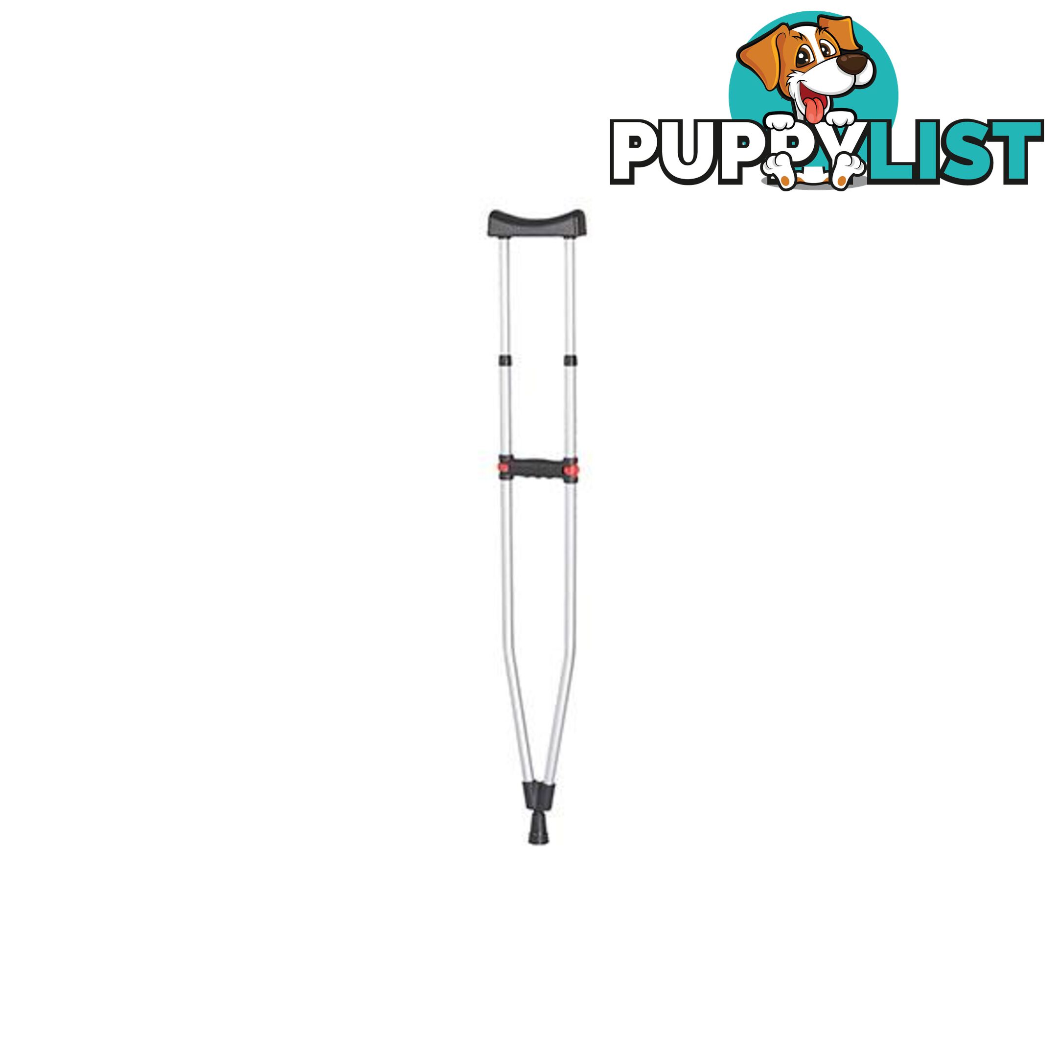 Rebotec Quick N Easy Underarm Crutches Pair Adult - Crutches - 7427046220002