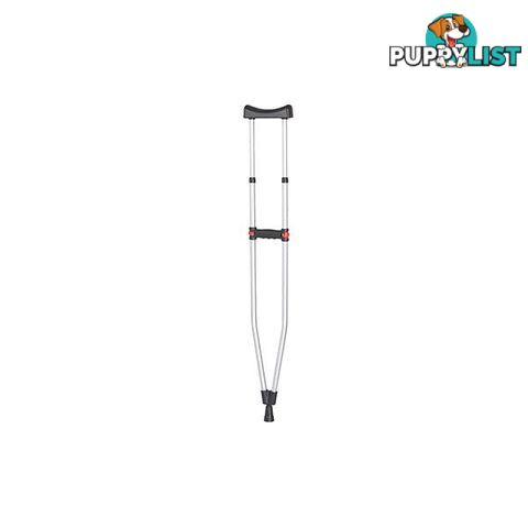 Rebotec Quick N Easy Underarm Crutches Pair Adult - Crutches - 7427046220002