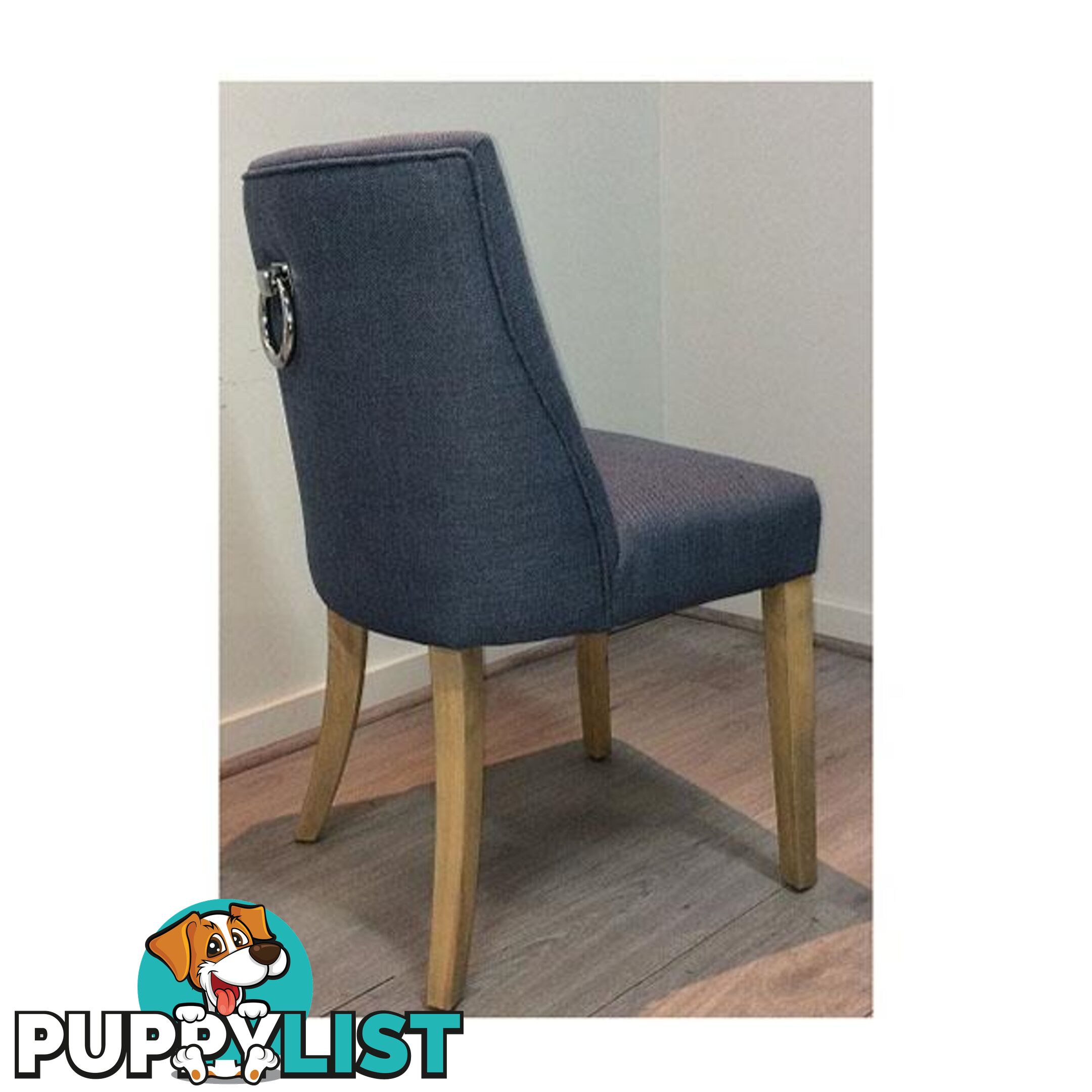 2 Ophelia Dining Chair Denim Blue - Dining Chair - 7427046211406