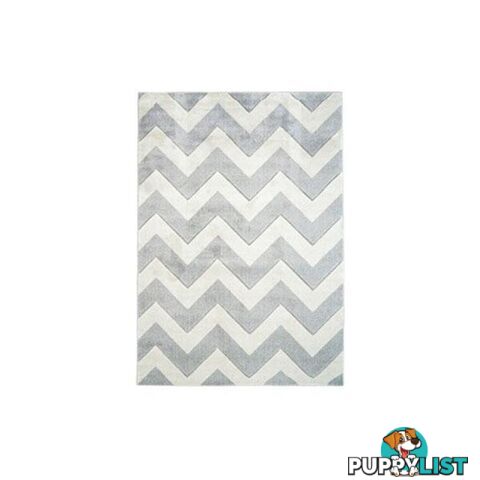 Picasso Chevron Light Grey Home Rug - Unbranded - 9324373027763