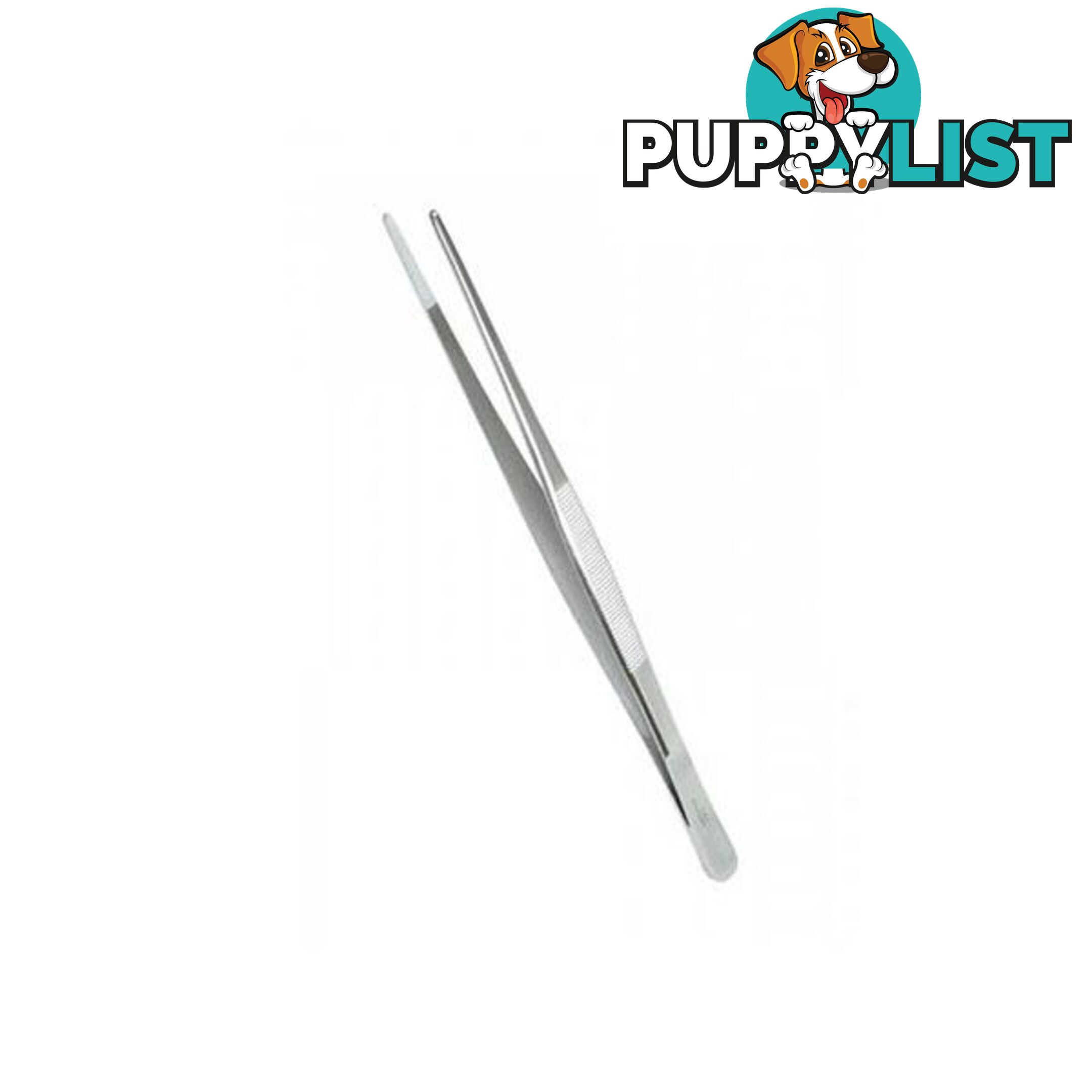 Dressing Forceps Tweezers Blunt 18 Cm - Tweezers - 7427046220903