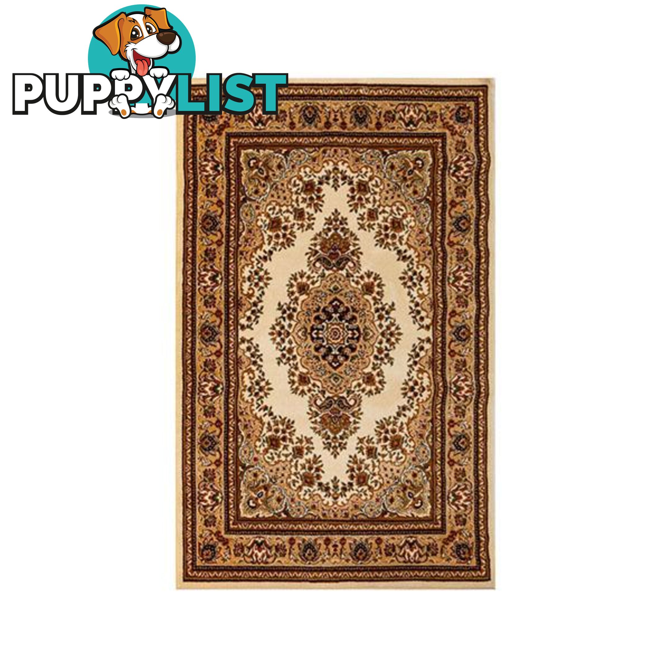 Traditional Simbad Ivory Rug - Unbranded - 9476062116262