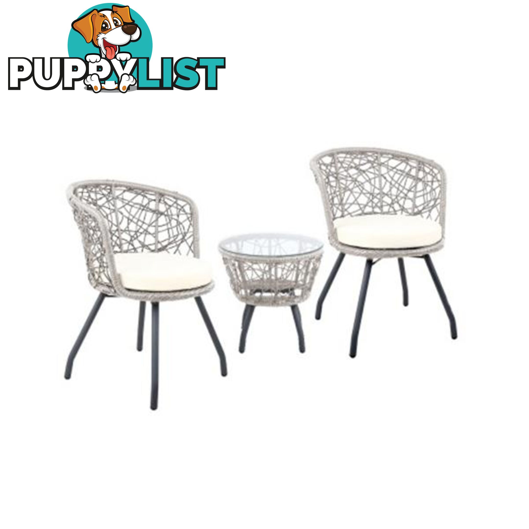 Gardeon Outdoor Patio Chair and Table - Gardeon - 9350062185902