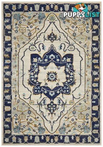 Babylon Darya Navy Rug - Unbranded - 9375321874120