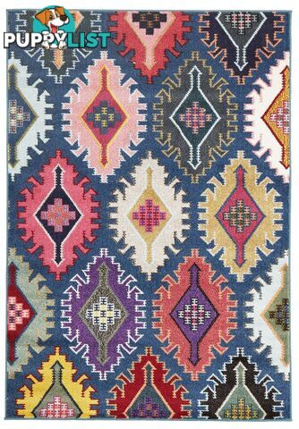 Gemini Modern Mandala Navy Rug - Unbranded - 7427046370264