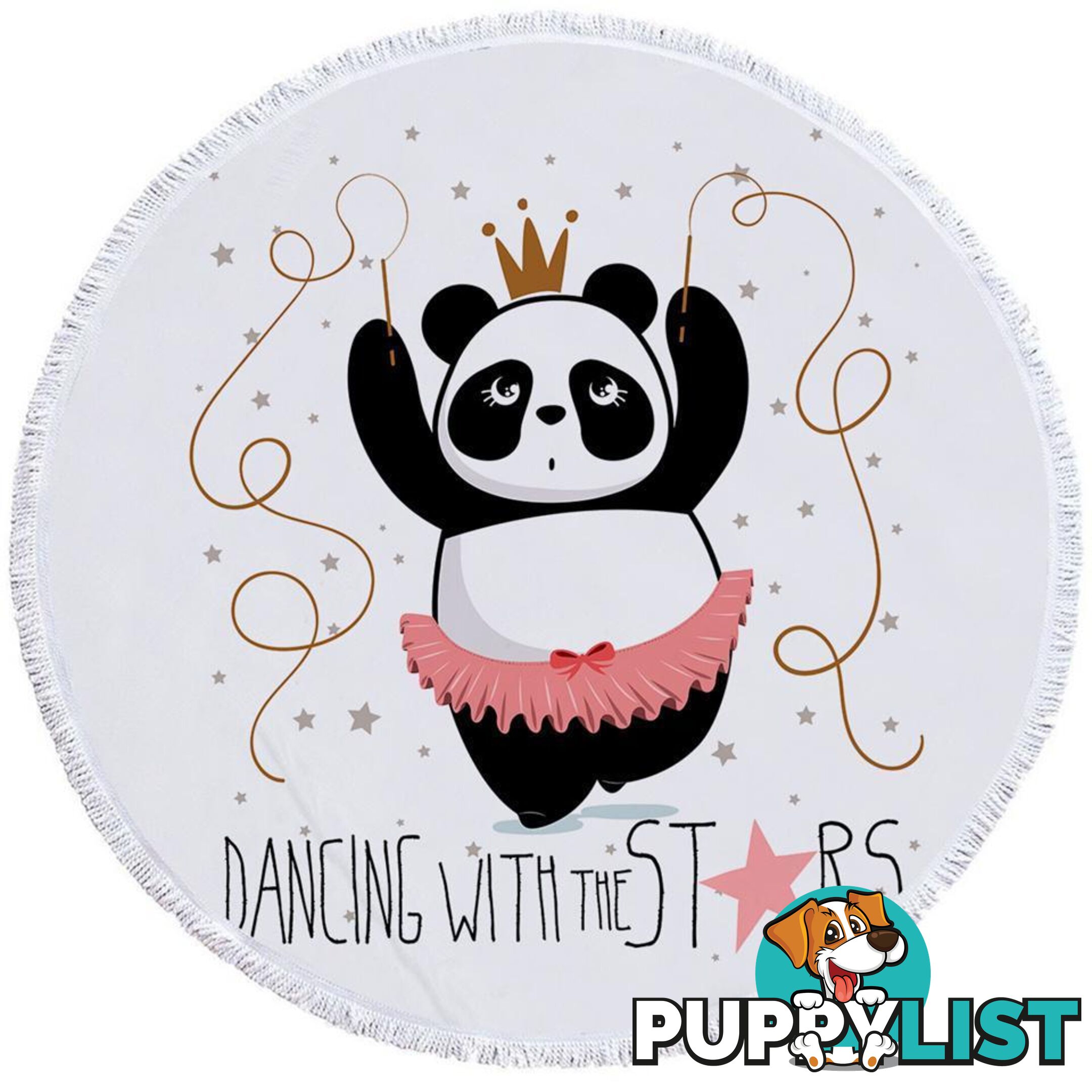 Dancing Panda Beach Towel - Towel - 7427046305747