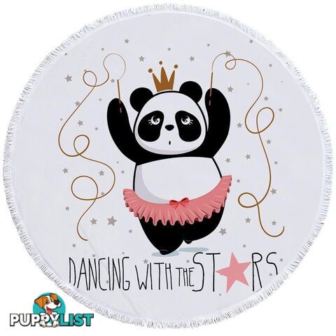 Dancing Panda Beach Towel - Towel - 7427046305747