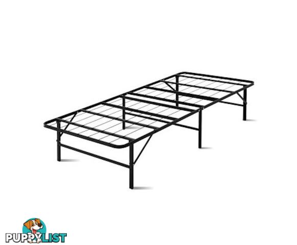 Single Foldable Metal Bed Frame - Artiss - 9350062180969