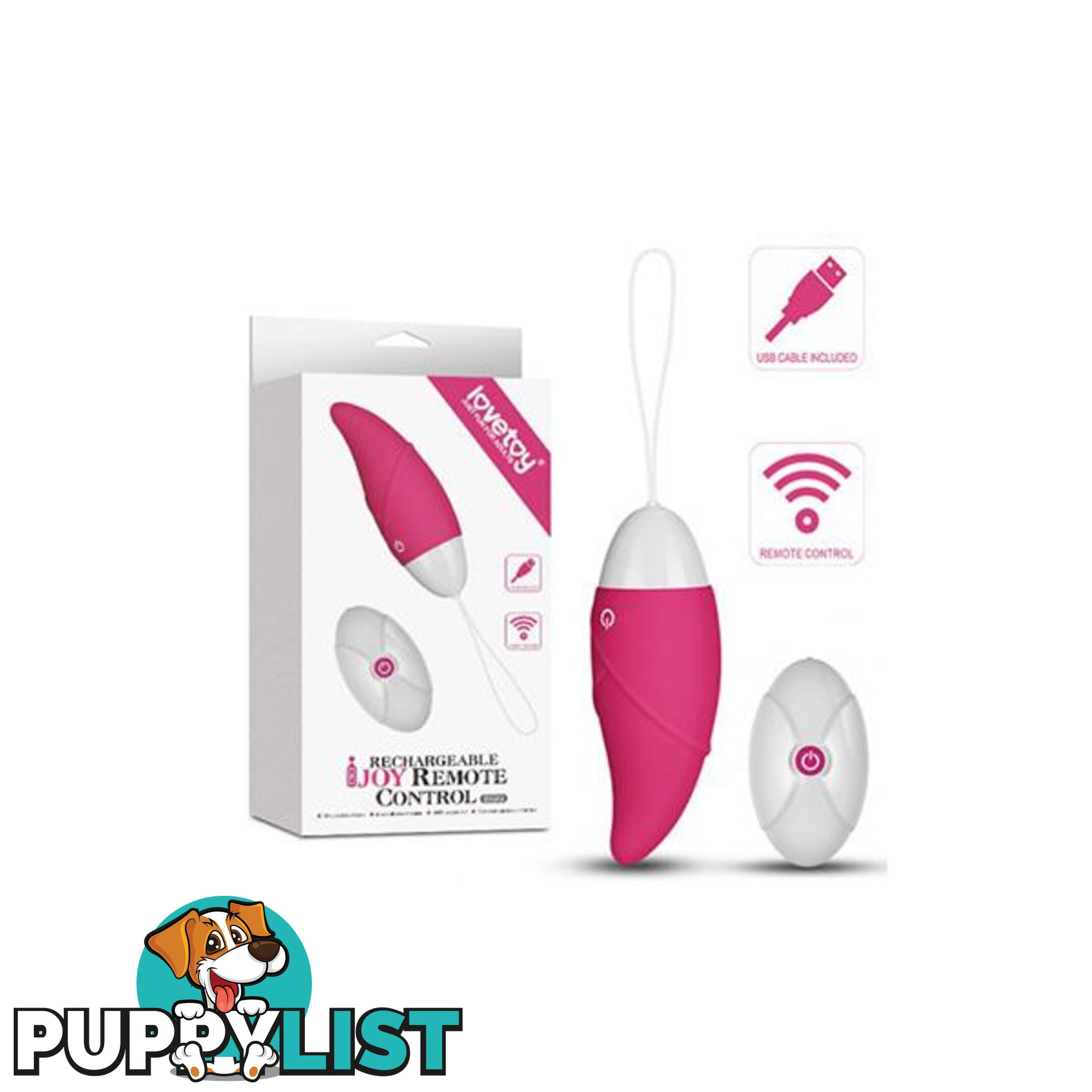 Ijoy Wireless Remote Control Egg Rechargeable - Adult Toys - 6970260907590