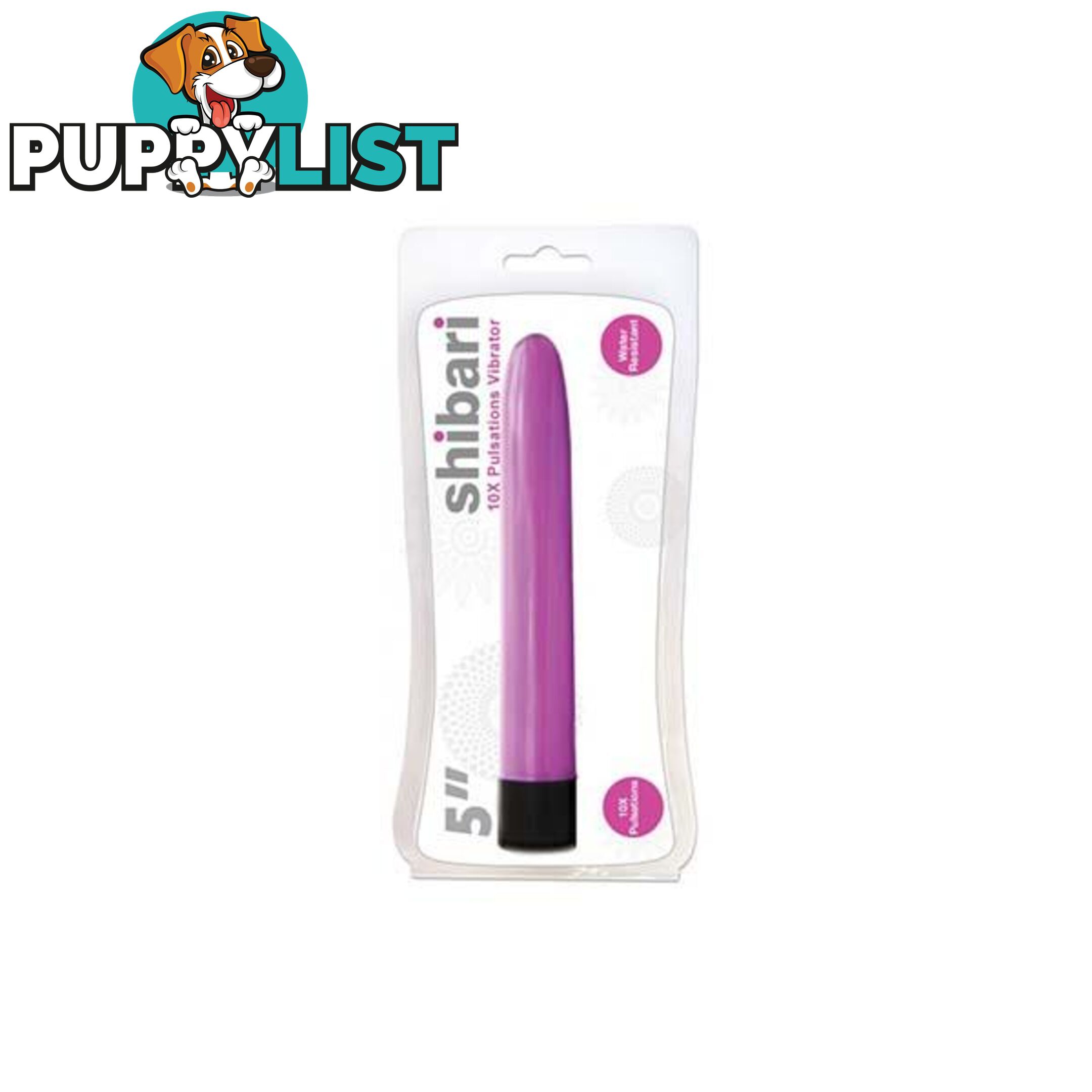 Shibari 10X Pulsations Vibrator 5In - Shibari - 859612002991