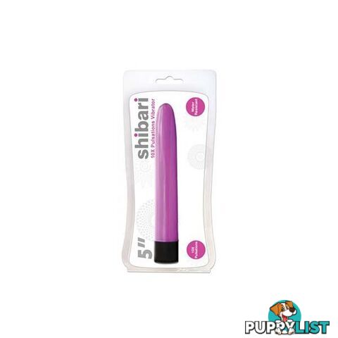 Shibari 10X Pulsations Vibrator 5In - Shibari - 859612002991