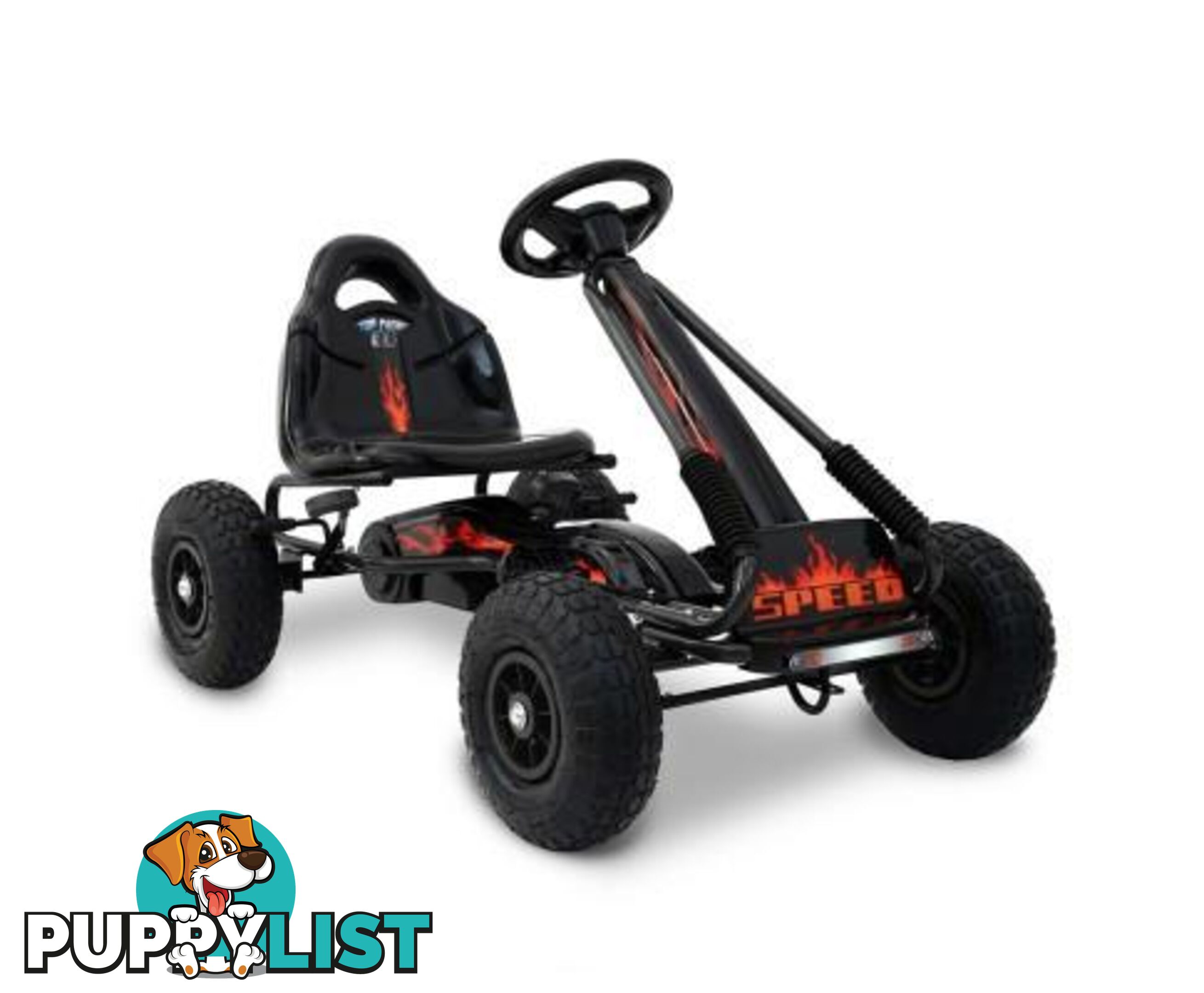 Rigo Kids Pedal Go Kart Car Ride On Toys Racing Bike - Rigo - 4344744422060