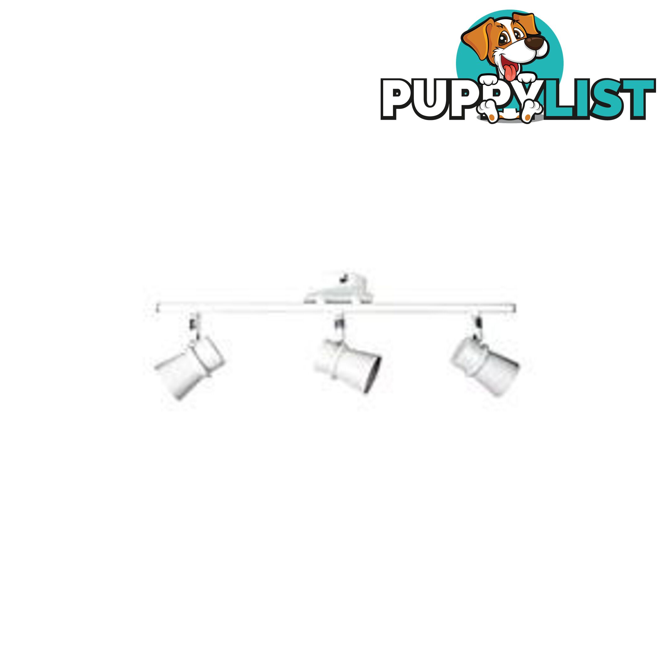 Led Ready Gu10 Adjustable Triple Spotlight White - Spotlight - 9324879204880